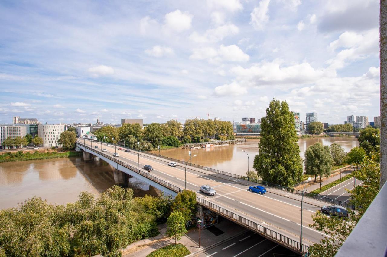 Ferienwohnung Escapade Sur L'Ile De Nantes Avec Vue Sur La Loire Exterior foto